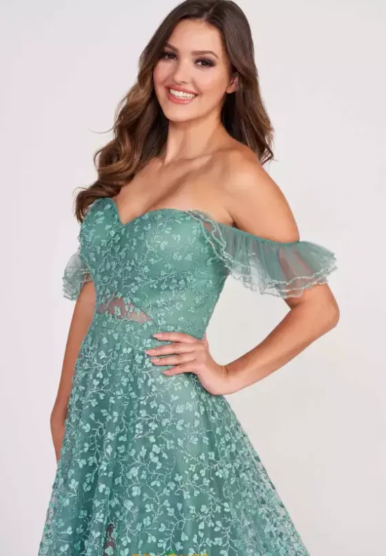 A Line|Long Dresses^Ellie Wilde EW34063 Eucalyptus