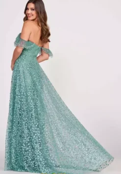A Line|Long Dresses^Ellie Wilde EW34063 Eucalyptus