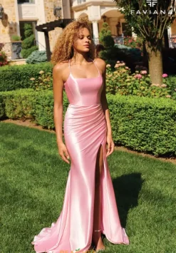 Fitted|Long Dresses^Faviana 11215