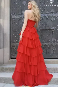 A Line|Long Dresses^Faviana 11460