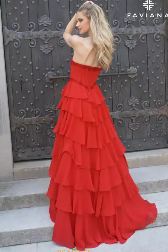 A Line|Long Dresses^Faviana 11460