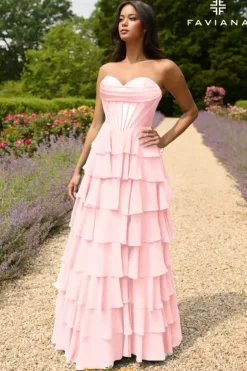 Long Dresses^Faviana 11436