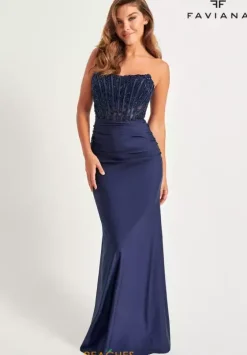 Military Ball|Fitted^Faviana 11081