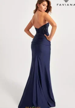 Military Ball|Fitted^Faviana 11081