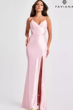 Fitted|Long Dresses^Faviana 11466