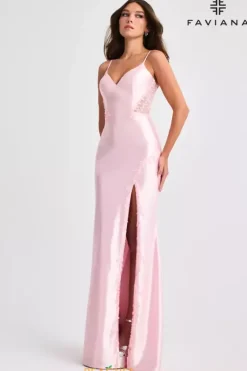 Fitted|Long Dresses^Faviana 11466