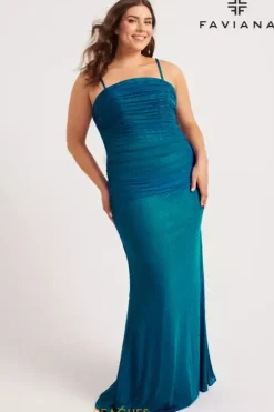 Fitted|Plus Size^Faviana 9567