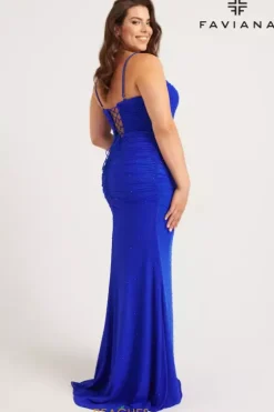 Fitted|Plus Size^Faviana 9567