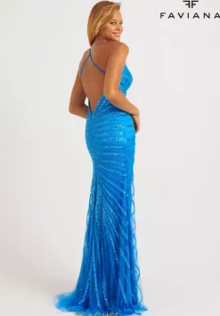 Fitted|Long Dresses^Faviana 11242