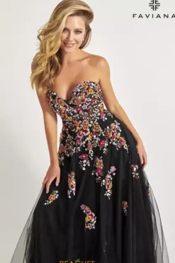 Long Dresses|Plus Sized Dresses^Faviana 11028