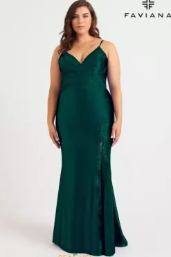 Fitted|Plus Size^Faviana 9562