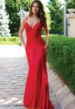 Fitted|Long Dresses^Faviana 11245