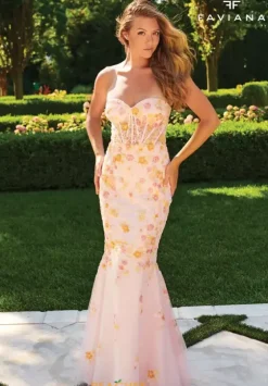 Fitted|Long Dresses^Faviana 11250