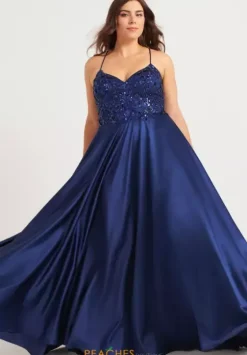 Long Dresses|Plus Sized Dresses^Faviana 9578