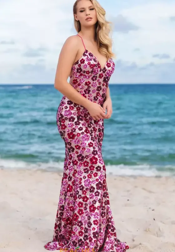 Fitted|Long Dresses^Faviana 11000