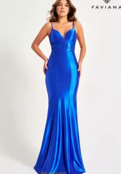 Fitted|Long Dresses^Faviana 11007