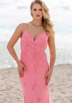 Fitted|Long Dresses^Faviana 11003