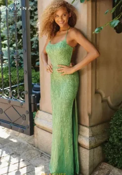 Fitted|Long Dresses^Faviana 11219