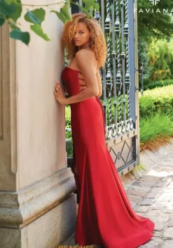 Fitted|Long Dresses^Faviana 11211