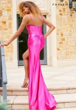 Fitted|Long Dresses^Faviana 11216