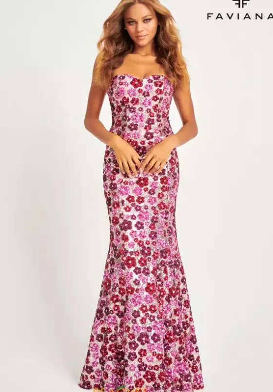 Fitted|Plus Size^Faviana 11036