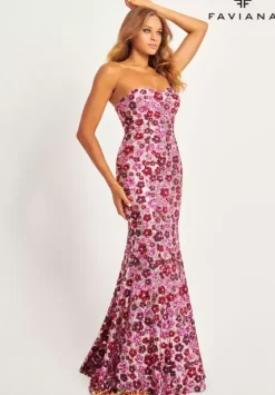 Fitted|Plus Size^Faviana 11036