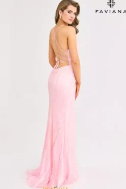 Fitted|Long Dresses^Faviana 11270