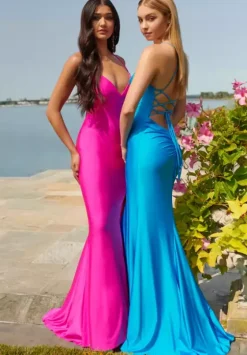 Fitted|Long Dresses^Faviana S10826