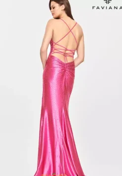 Fitted|Long Dresses^Faviana S10801