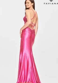 Fitted|Long Dresses^Faviana S10801