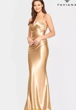 Fitted|Long Dresses^Faviana S10856
