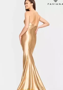 Fitted|Long Dresses^Faviana S10856