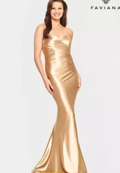 Fitted|Long Dresses^Faviana S10856