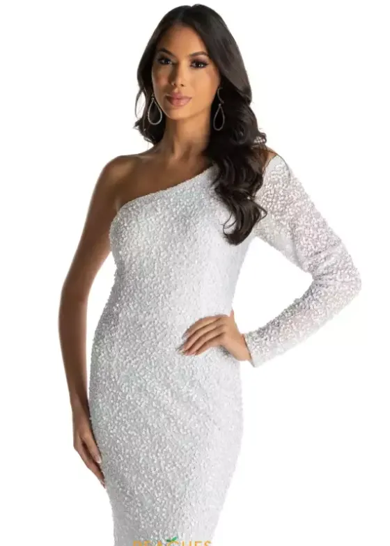 Long Sleeve Prom Dresses|Dresses With Sleeves^Intrigue by Blush 803 Diamond White