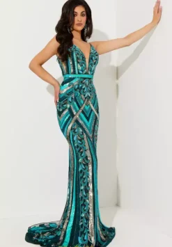 Fitted|Plus Size^Jasz Couture 7524