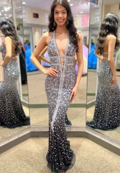 Sexy|Fitted^Jasz Couture 6425 Black