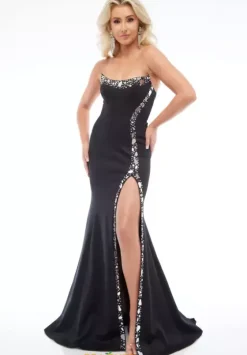 Winter Formal|Wedding Guest^Jasz Couture 7614 Black