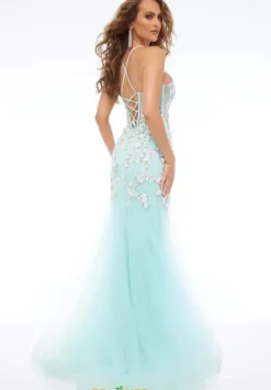 Plus Sized Dresses|Long Dresses^Jasz Couture 7700 Mint