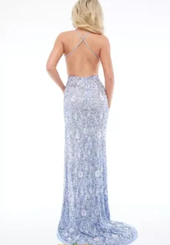 Sexy|Fitted^Jasz Couture 7613 Periwinkle