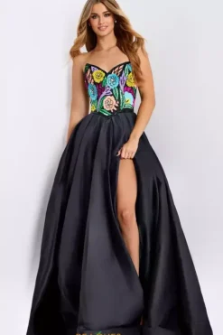 Long Dresses|Plus Sized Dresses^Jovani 49233