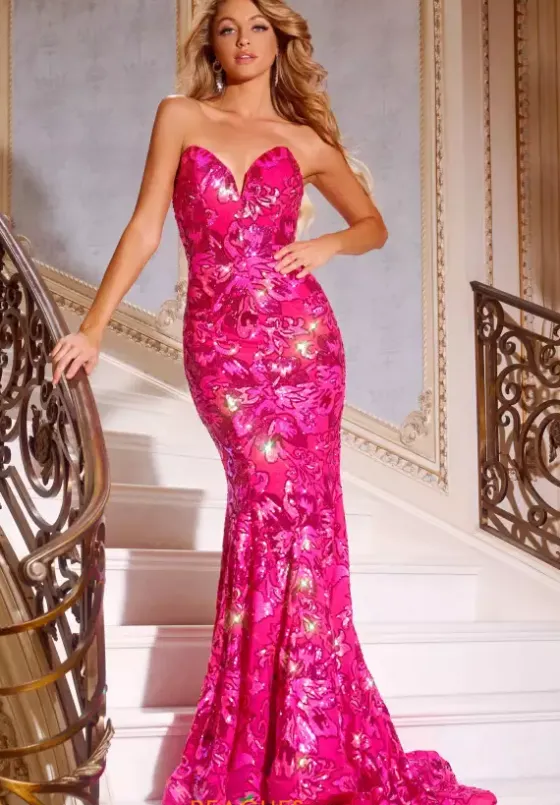 Long Dresses|Plus Sized Dresses^Jovani 44340