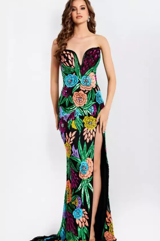 Long Dresses|Plus Sized Dresses^Jovani 49234