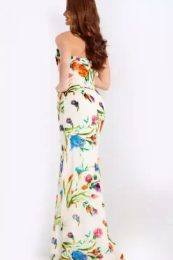 Long Dresses|Plus Sized Dresses^Jovani 47626 Ivory/Multi