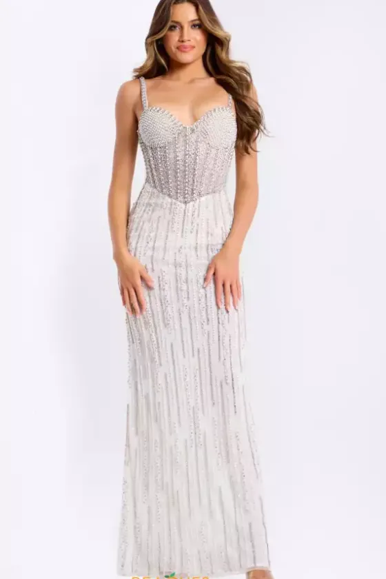 Plus Sized Dresses|Long Dresses^Jovani 49367