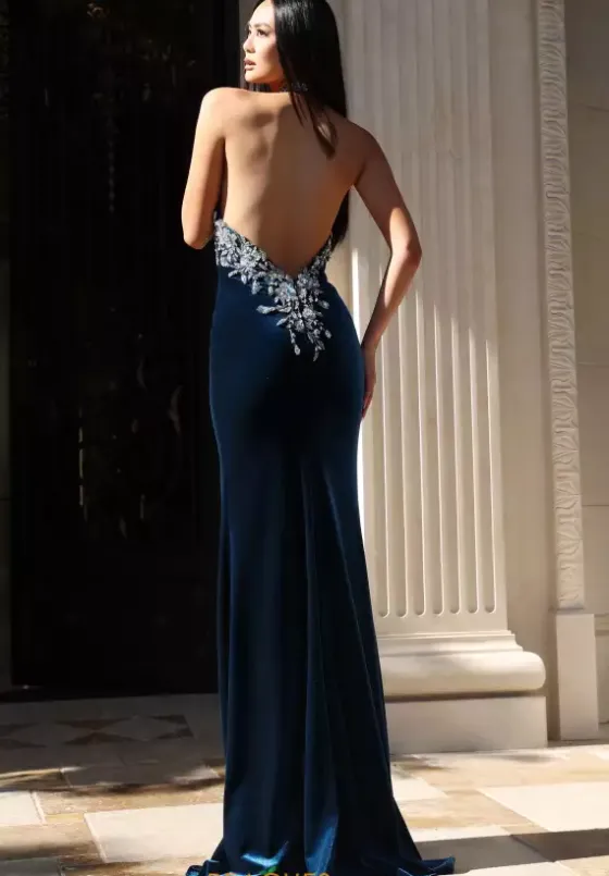 Long Dresses|Plus Sized Dresses^Jovani 47144 Teal