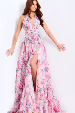 Quince Guest Dresses|Plus Size^Jovani 48469 Print