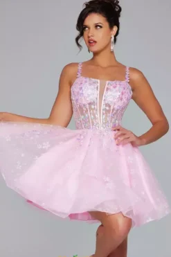 Bat Mitzvah|8Th Grade Dance^Jovani Short 40501 Pink