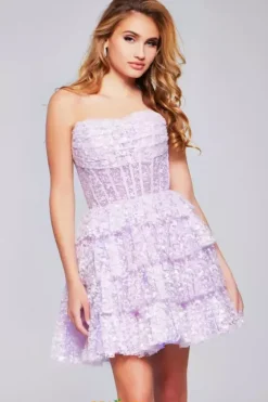 Bat Mitzvah|8Th Grade Dance^Jovani Short 40030