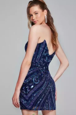 Plus Size Homecoming Dresses|Short Homecoming Dresses^Jovani Short 40003