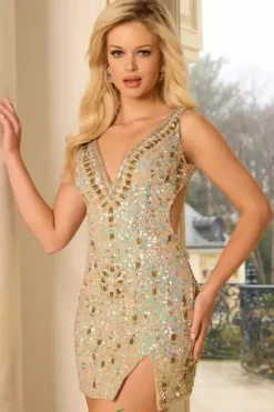 Short Homecoming Dresses|Plus Size Homecoming Dresses^Jovani Short 46087